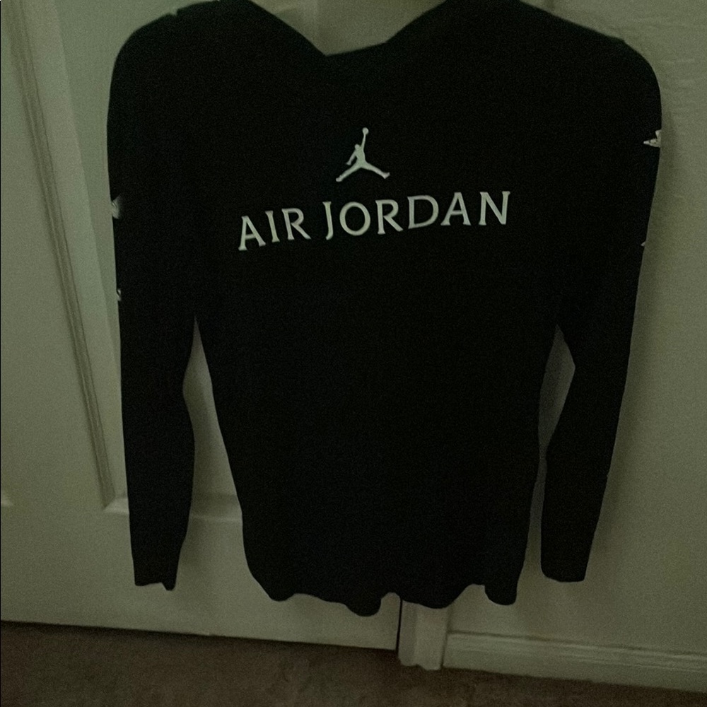 Jordan Black Long Sleeve Tee